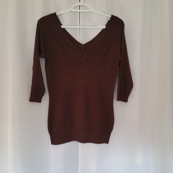 Dark Brown Sweater - Picture 1 of 5